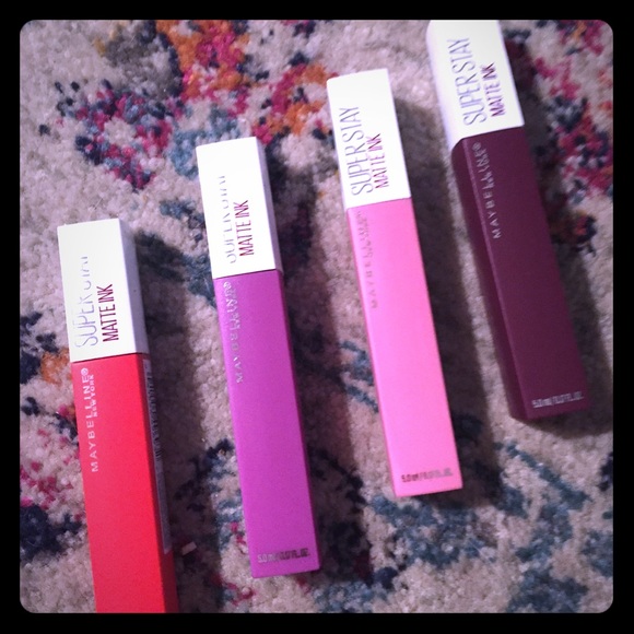 Maybelline Other - 4 Sealed Maybelline Lipstick Bundle